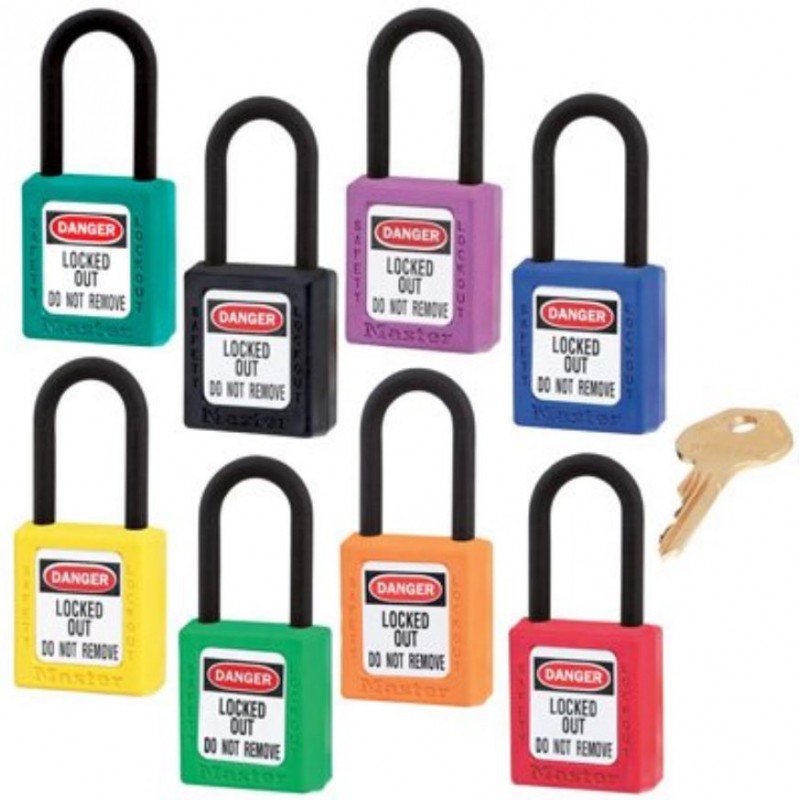 supplier distributor jual non sparking conductive magnetic safety padlock 406mk masterlock jakarta indonesia harga murah