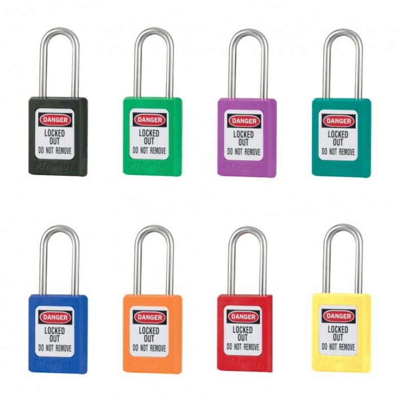 supplier distributor jual thermoplastic snap lock safety padlock s33kamk masterlock jakarta indonesia harga murah