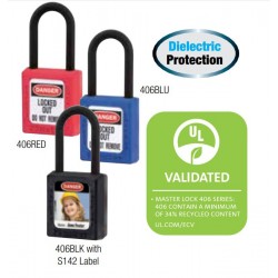 supplier distributor jual non sparking conductive magnetic safety padlock 406kas masterlock jakarta indonesia harga murah