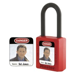 supplier distributor jual padlock identification labels s142 masterlock jakarta indonesia harga murah