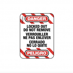 supplier distributor jual retractable cable lockouts danger labels for s856/s866 s143 masterlock jakarta indonesia harga murah