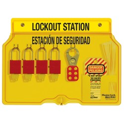 supplier distributor jual padlock english/spanish stations 1482bp1106es masterlock jakarta indonesia harga murah