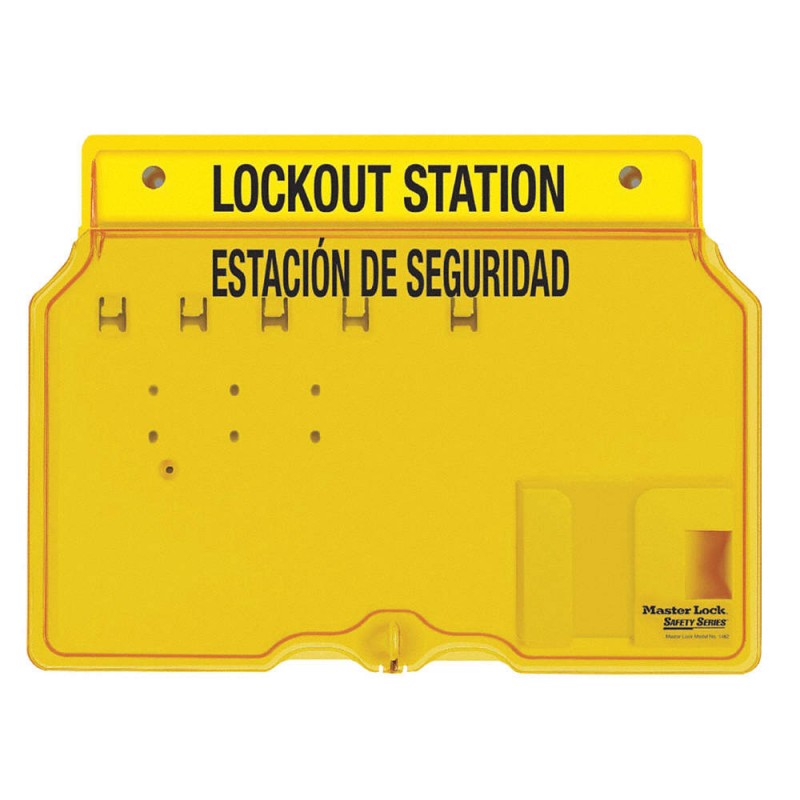 supplier distributor jual padlock english/spanish stations 1482bes masterlock jakarta indonesia harga murah