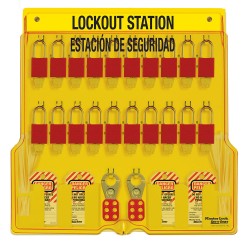 supplier distributor jual padlock english/spanish stations 1484bp1106es masterlock jakarta indonesia harga murah