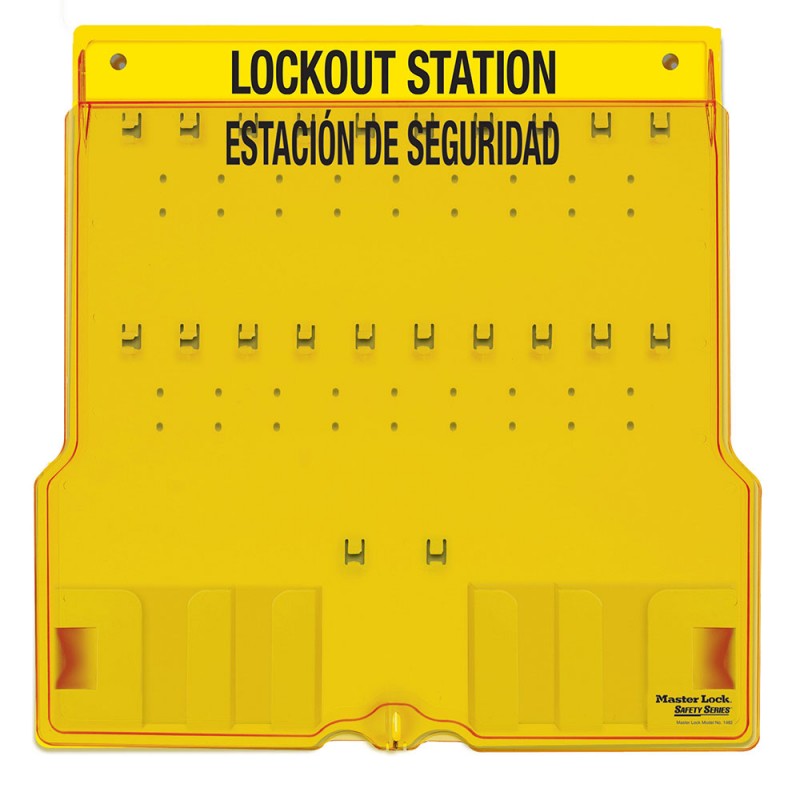 supplier distributor jual padlock english/spanish stations 1484bes masterlock jakarta indonesia harga murah