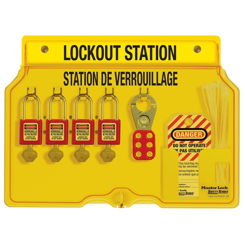 supplier distributor jual padlock english/french stations 1482bp410frc masterlock jakarta indonesia harga murah