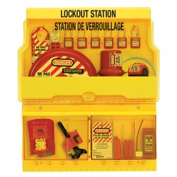 supplier distributor jual deluxe lockout bilingual stations s1900ve410frc masterlock jakarta indonesia harga murah