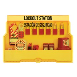 supplier distributor jual lockout bilingual stations s1850e1106es masterlock jakarta indonesia harga murah