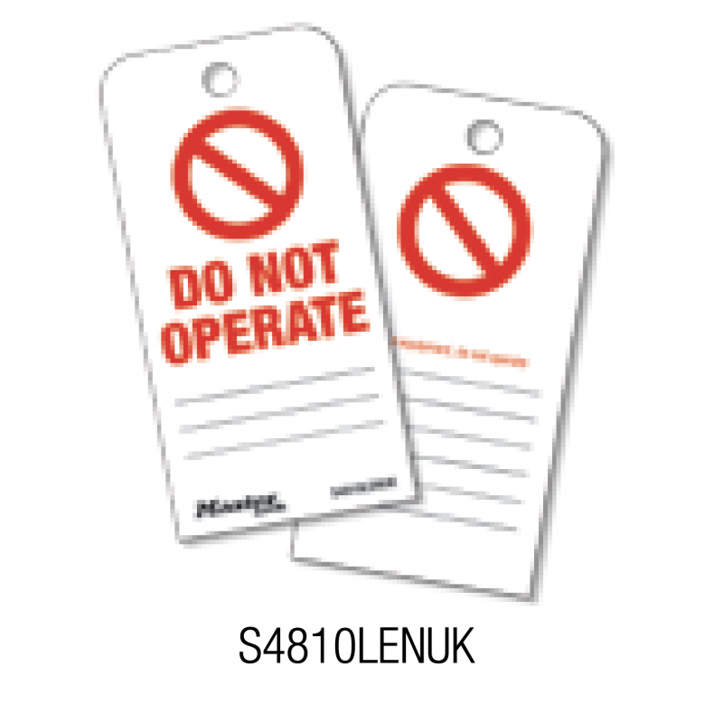 supplier distributor jual do not operate roll of tags s4810lenuk masterlock jakarta indonesia harga murah