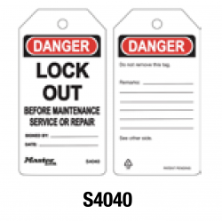 supplier distributor jual guardian extreme safety tags s4040 masterlock jakarta indonesia harga murah