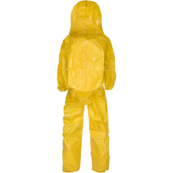 Lakeland CT4SY450PS ChemMax4 Plus Fully Encapsulated Suit Level B Expanded Back (Yellow)