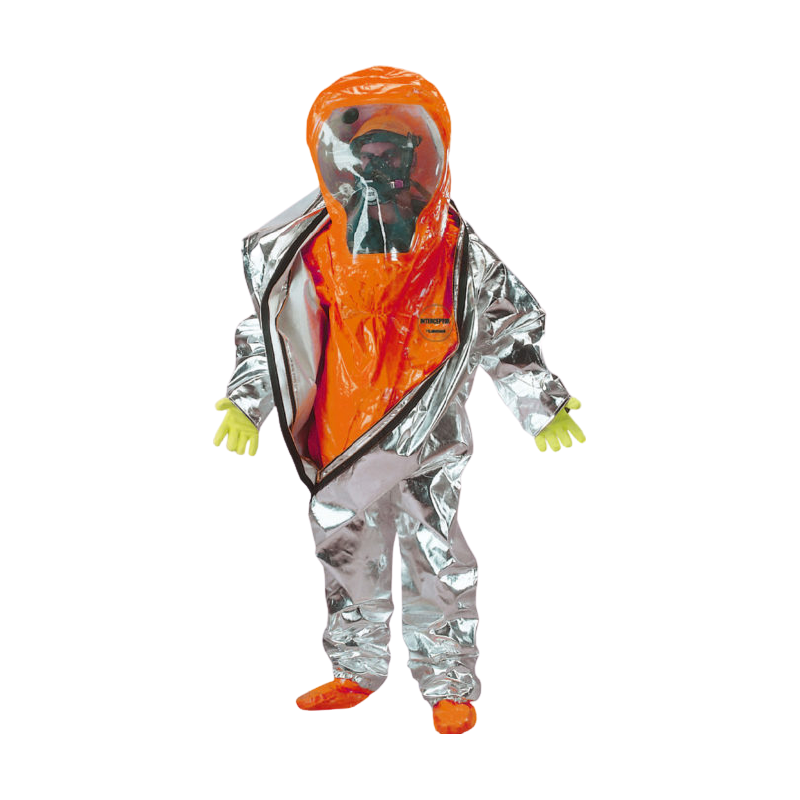 Lakeland ICP645AO Ensemble-Fully Encapsulated Coverall Vapor-tight Suit Level A