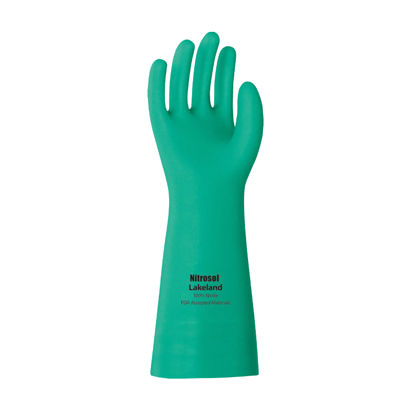 Nitrosol CN15F Lakeland Chemical Resistant Glove (Nitril Rubber)