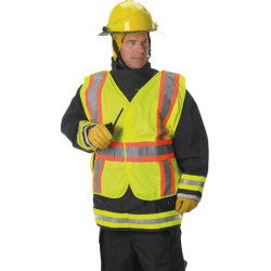 Lakeland V-AF-OSC2GBV-L-R Reflective Vest (Rompi Polyester)