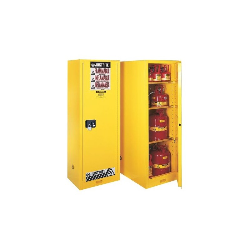 supplier distributor jual storage self closing flammable slimline sure grip ex yellow jusrite jakarta indonesia harga murah