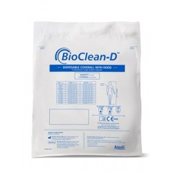 ANSELL BioClean-D Sterile S-BDCHT Coverall