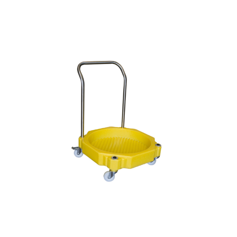 Romold TSSPDDH Poly Drum Dolly