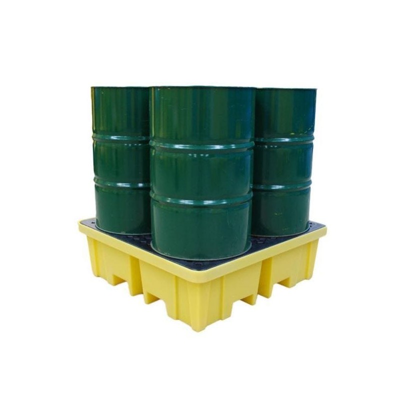 Romold TSSBP4FW (4 Way 4 Drum Spill Pallet)